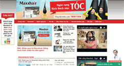 Desktop Screenshot of maxxhair.vn