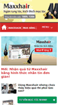Mobile Screenshot of maxxhair.vn